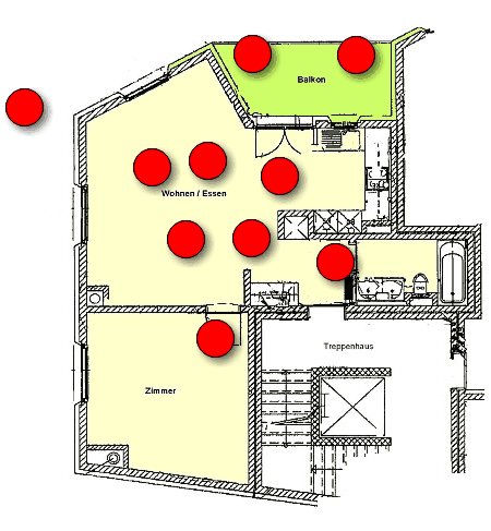 2 1/2 Zimmer Wohnung Plan